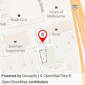 Pier 1 Imports on Shoppes Drive, Viera Florida - location map