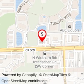 Pizza Hut Express on North Wickham Road, Suntree Florida - location map
