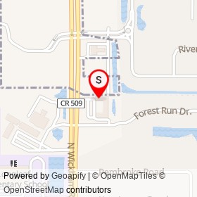 Genna Pizza Company on North Wickham Road, Melbourne Florida - location map