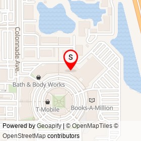 Luxy Nail Soa on Town Center Avenue, Viera Florida - location map