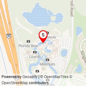 Brevard Zoo on I 95, Melbourne Florida - location map