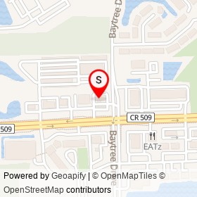 Bizzaro's Pizza on Baytree Drive, Viera Florida - location map