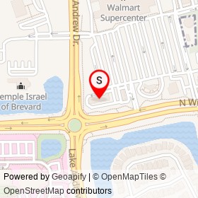 ProfessioNails on North Wickham Road, Melbourne Florida - location map
