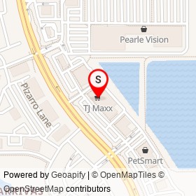 TJ Maxx on Harnett Drive, Viera Florida - location map