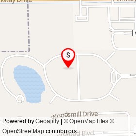 No Name Provided on Woodsmill Drive, Melbourne Florida - location map