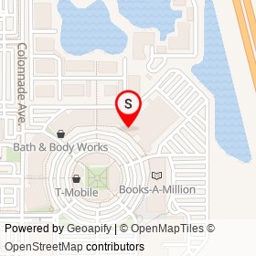 L.A. Bridal on Town Center Avenue, Melbourne Florida - location map
