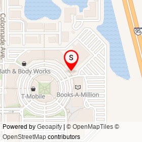 Claire's on Town Center Avenue, Viera Florida - location map