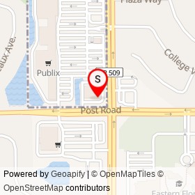 Walgreens on Post Road, Melbourne Florida - location map