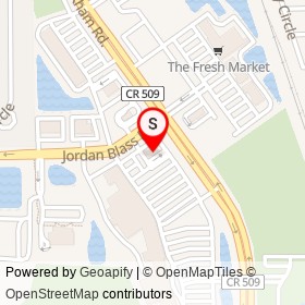Bank of America on Jordan Blass Drive, Suntree Florida - location map