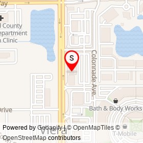 Blaze Pizza on Lake Andrew Drive, Viera Florida - location map