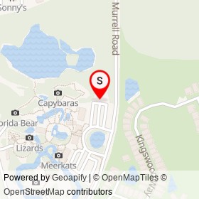 Treetop Trek Aerial Adventures on Murrell Road, Viera Florida - location map