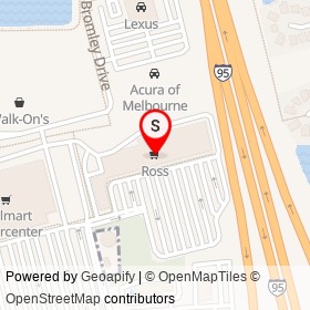 Ross on Napolo Drive, Viera Florida - location map