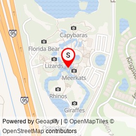 Gibbons on Butterfly Trail, Viera Florida - location map