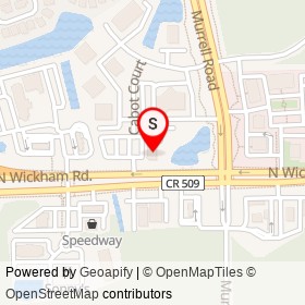Unos on North Wickham Road, Melbourne Florida - location map