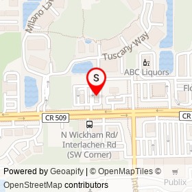 Jimmy John's on North Wickham Road, Suntree Florida - location map