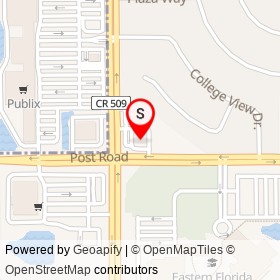 Circle K on North Wickham Road, Melbourne Florida - location map