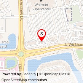 Murphy USA on North Wickham Road, Melbourne Florida - location map