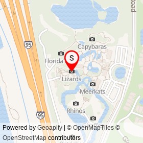 Lizards on Butterfly Trail, Viera Florida - location map