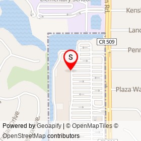 Stein Mart on North Wickham Road, Melbourne Florida - location map