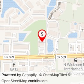 No Name Provided on North Wickham Road, Suntree Florida - location map