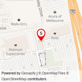 Mattress Barn on Shoppes Drive, Viera Florida - location map