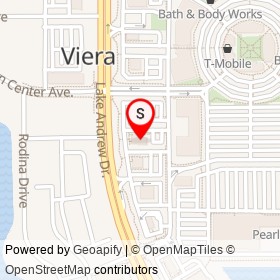 LongHorn Steakhouse on Colonnade Avenue, Viera Florida - location map
