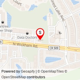 Carrabba's Italian Grill on North Wickham Road, Suntree Florida - location map