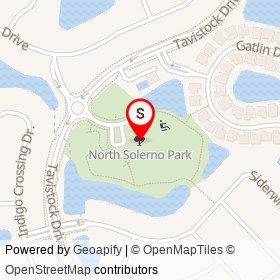 North Solerno Park on , Viera Florida - location map