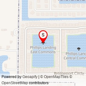 Phillips Landing East Commons on , Rockledge Florida - location map