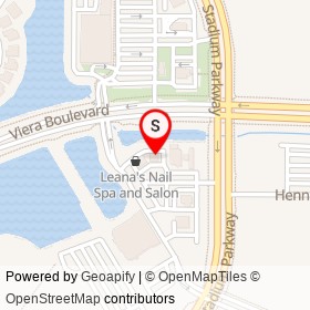 Crest Cleaners on Porada Drive, Viera Florida - location map