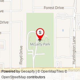 McLarty Park on , Rockledge Florida - location map