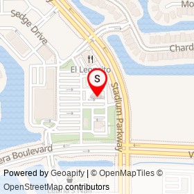 McDonald's on Stadium Parkway, Viera Florida - location map