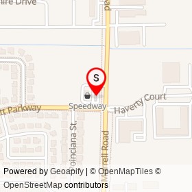 Speedway on Murrell Road, Rockledge Florida - location map