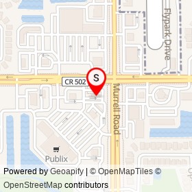 Starbucks on Barnes Boulevard, Rockledge Florida - location map