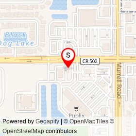Taco Bell on Barnes Boulevard, Rockledge Florida - location map