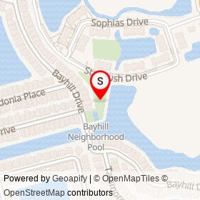 Bayhill Park on , Viera Florida - location map