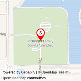 McKnight Family Sports Complex on , Rockledge Florida - location map