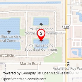 Phillips Landing SouthEast Commons on , Rockledge Florida - location map