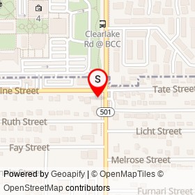 7-Eleven on Rosetine Street, Cocoa Florida - location map
