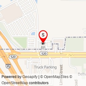 BP on King Street, Cocoa West Florida - location map