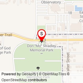 Don “Mo” Stradley Memorial Park on , Cocoa Florida - location map