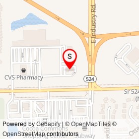 McDonald's on FL 524, Cocoa Florida - location map