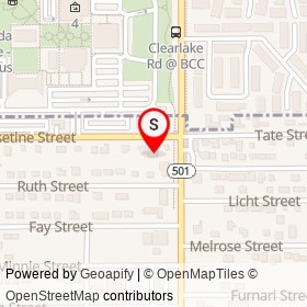 7-Eleven on Clearlake Road, Cocoa Florida - location map