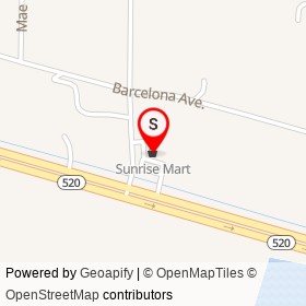Sunrise Mart on Satellite Boulevard,  Florida - location map