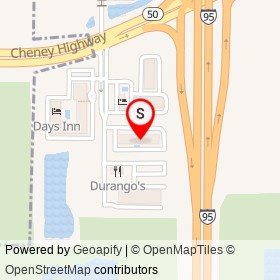 TownePlace Suites Titusville Kennedy Space Center on Helen Hauser Boulevard, Titusville Florida - location map