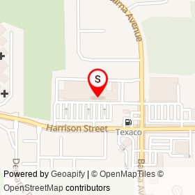 Kings Buffet on Harrison Street, Titusville Florida - location map