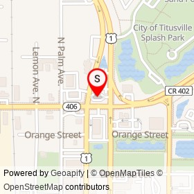 KFC on Hopkins Avenue, Titusville Florida - location map