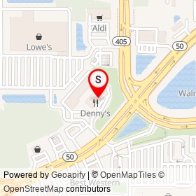 Ramada on Cheney Highway, Titusville Florida - location map