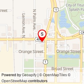 7-Eleven on Garden Street, Titusville Florida - location map