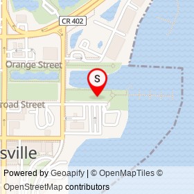 Space View Park on , Titusville Florida - location map